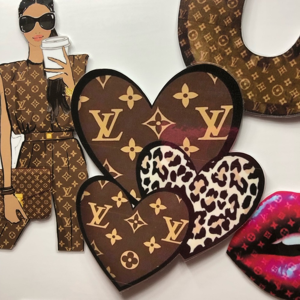 SET# 7—Designer-Inspired Monogram Magnet Set - Picture 5 of 5
